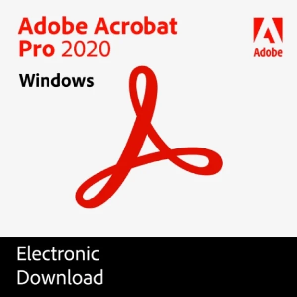 Adobe Acrobat Pro 2020 – Licencia Permanente para Windows