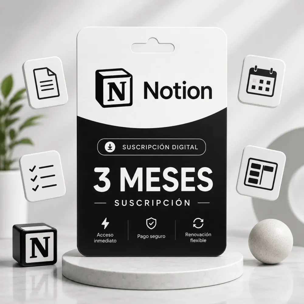 Notion Plus Business 3 meses