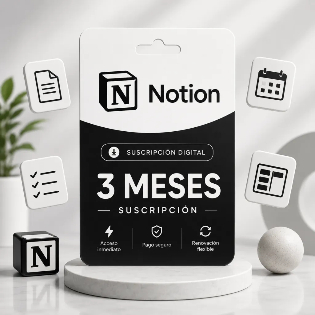 Notion Plus Business 3 meses