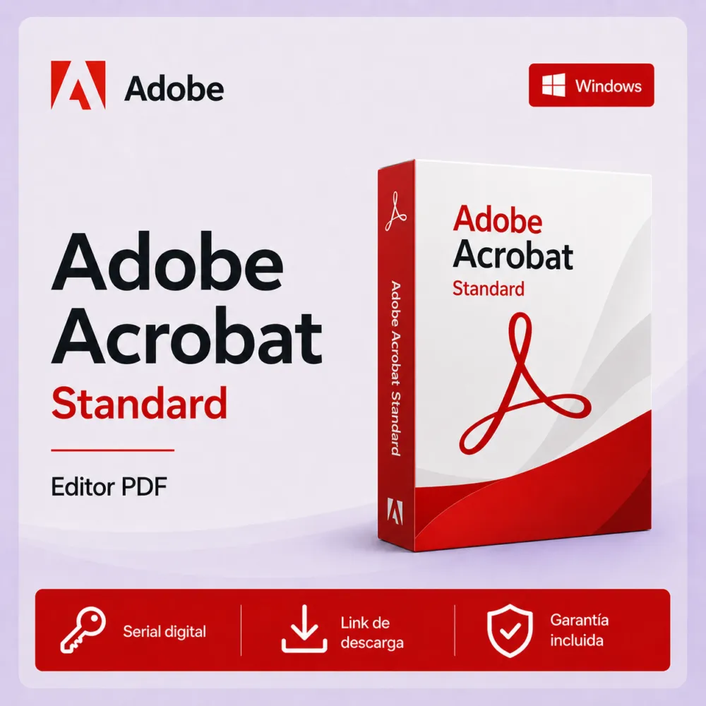 Adobe Acrobat Standard - Suscripción 3 meses