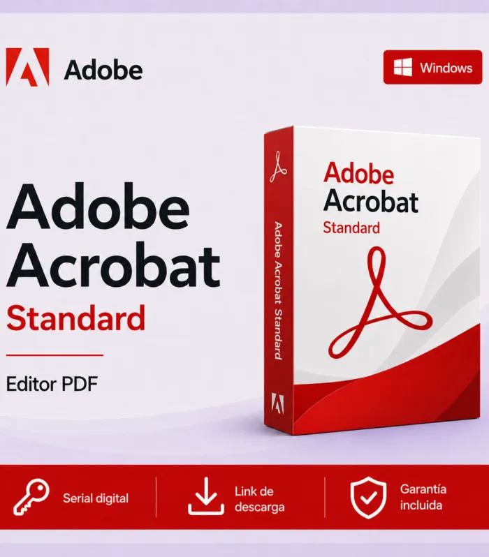 Adobe Acrobat Standard - Suscripción 3 meses