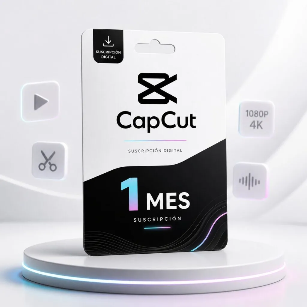 CapCut Pro 1 mes