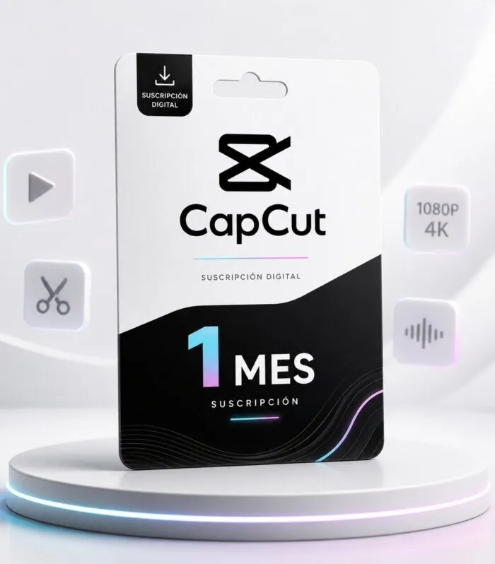 CapCut Pro 1 mes