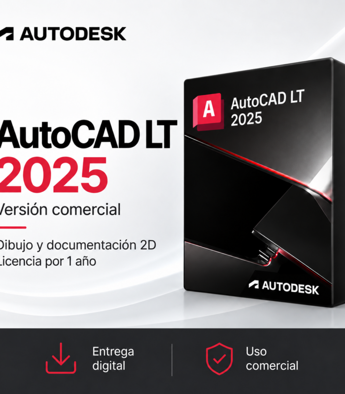 AutoCAD LT 2025 – Versión Comercial | Licencia por 1 Año