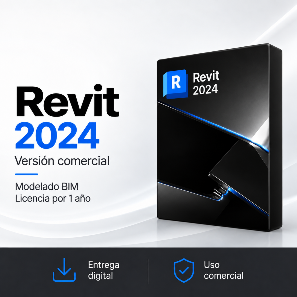 Revit 2024 – Versión Comercial | Licencia por 1 Año