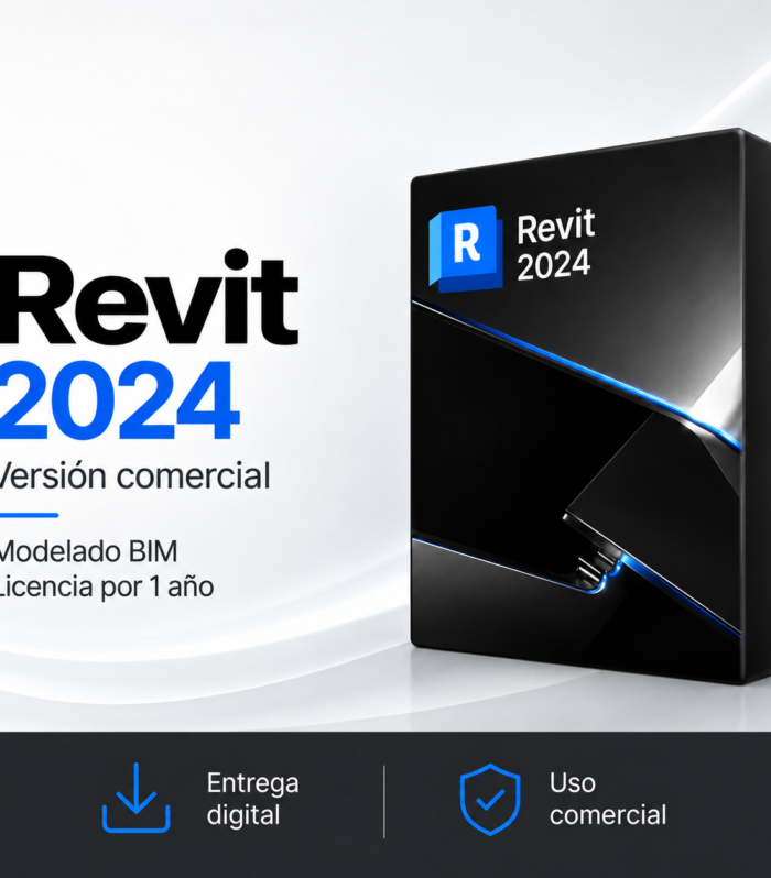 Revit 2024 – Versión Comercial | Licencia por 1 Año