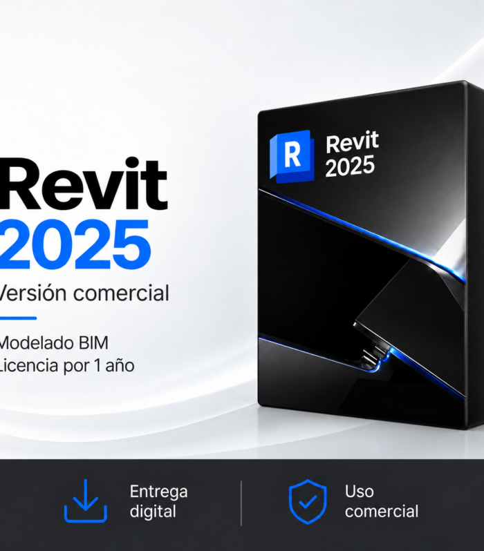 Revit 2025 – Versión Comercial | Licencia por 1 Año