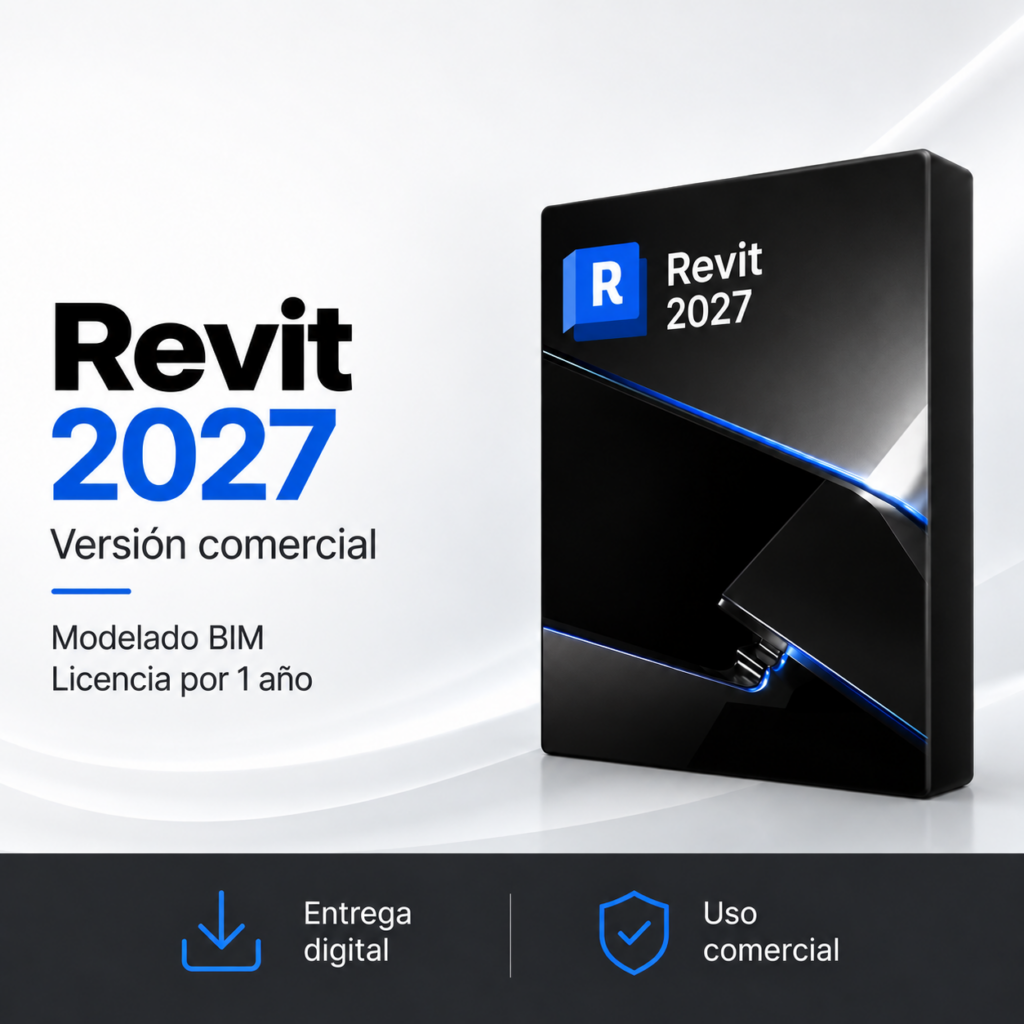 Revit 2027 – Versión Comercial | Licencia por 1 Año