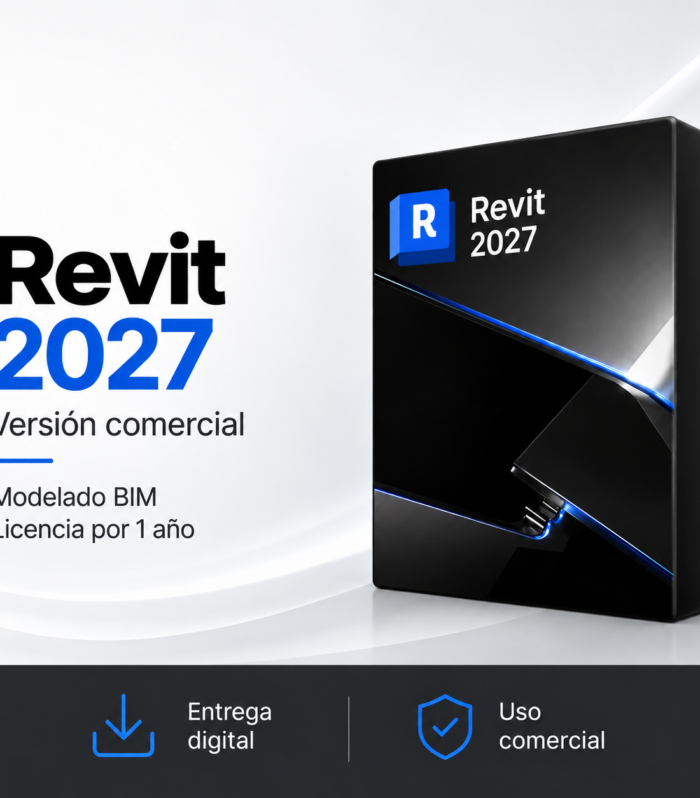 Revit 2027 – Versión Comercial | Licencia por 1 Año